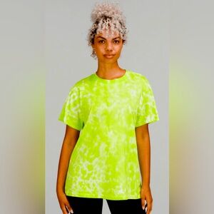 NWT Lululemon All Yours Tee Tie Dye Size 6 Mar 9